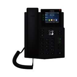 Teléfono IP Empresarial con Estándares Europeos, 6 lineas SIP con pantalla LCD a color, puertos Gigabit, IPv6, Opus y conferencia de 3 vías, PoE/DC (incluye fuente).