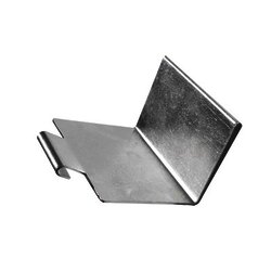 Placa Terminal de 100mm, con acabado Electro Zinc