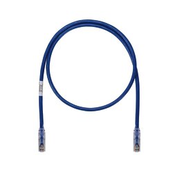Cable de Parcheo UTP, Cat6A, 26 AWG, CM, Color Azul, 7ft