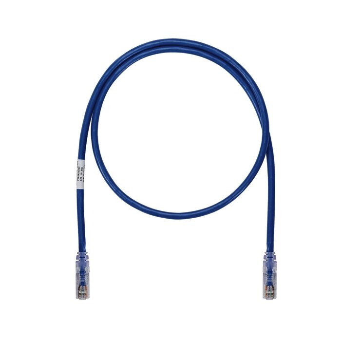 Cable de Parcheo UTP, Cat6A, 26 AWG, CM, Color Azul, 7ft