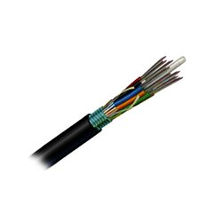 Cable de Fibra Óptica 6 hilos, OSP (Planta Externa), Armada, Gel, HDPE (Polietileno de alta densidad), Multimodo OM3 50/125 Optimizada, 1 Metro