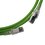 Patch Cord Z-MAX Cat6A S/FTP, CM/LS0H, 3ft, Color Verde, Versión Bulk (Sin Empaque Individual)