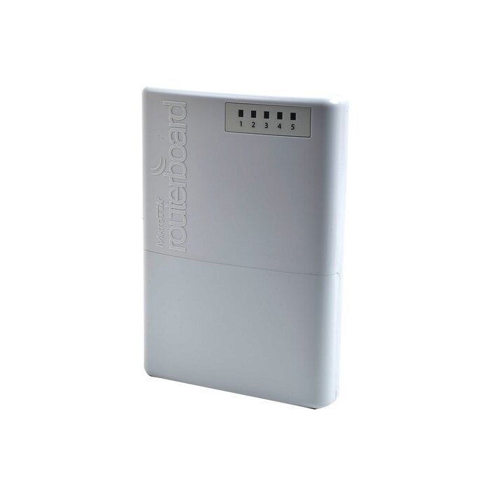 (PowerBox) RouterBoard, 5 Puertos Fast Ethernet con PoE Pasivo, para exterior