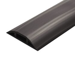 Canaleta flexible color gris de PVC auto extinguible tramo de 2.5m (9300-01253)