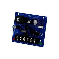 Fuente Tipo Tablilla para Alimentación con Respaldo de Batería con Voltaje Seleccionable en 6,12 Y 24Vcd a 2.5A