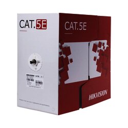 Bobina de Cable UTP / Cat 5e / 24 AWG / 305 mts / Uso Exterior / 100% Cobre