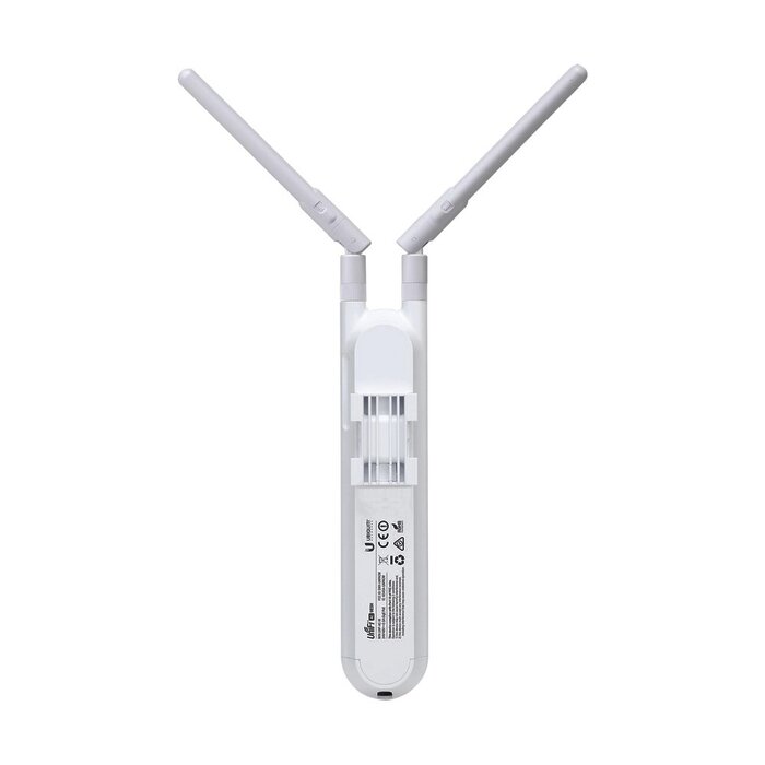 Access Point UniFi MESH para exterior 802.11ac doble banda 2.4/5 GHz, MIMO 2x2, antenas desmontables, hasta 1167 Mbps