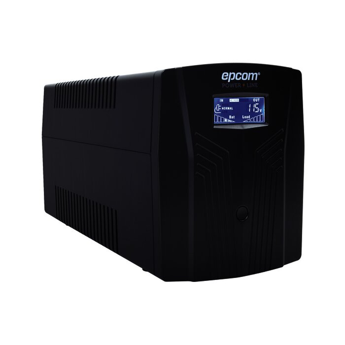 UPS de 1200VA/720W / Topología Línea Interactiva / Entrada y Salida 120 Vca / Regulador de Voltaje AVR 80-150 Vca / Clavija NEMA 5-15P / 6 Tomas NEMA 5-15R