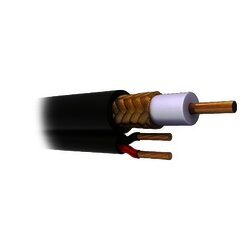 Cable Coaxial RG59 Siamés, 305M, HECHO EN MÉXICO, Optimizado para HD. Aplicación para interior.