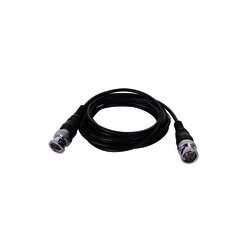 Cable Coaxial armado con conector BNC y longitud de 2.2m, Optimizado para HD ( TurboHD, HD-SDI, AHD )