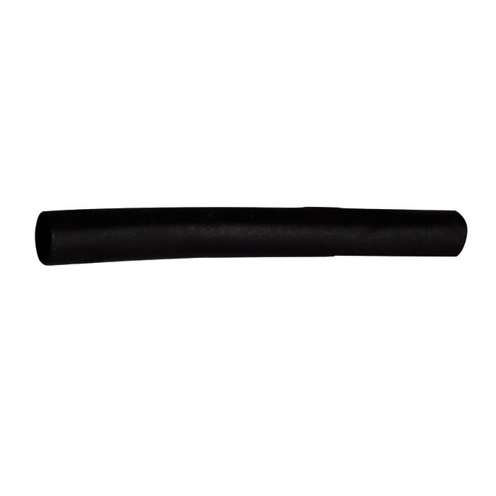 Tubo Termoencogible (Termofit) Negro de 1.2 m, 3/16" de Diámetro, Reduce de 2:1, Poliolefina.