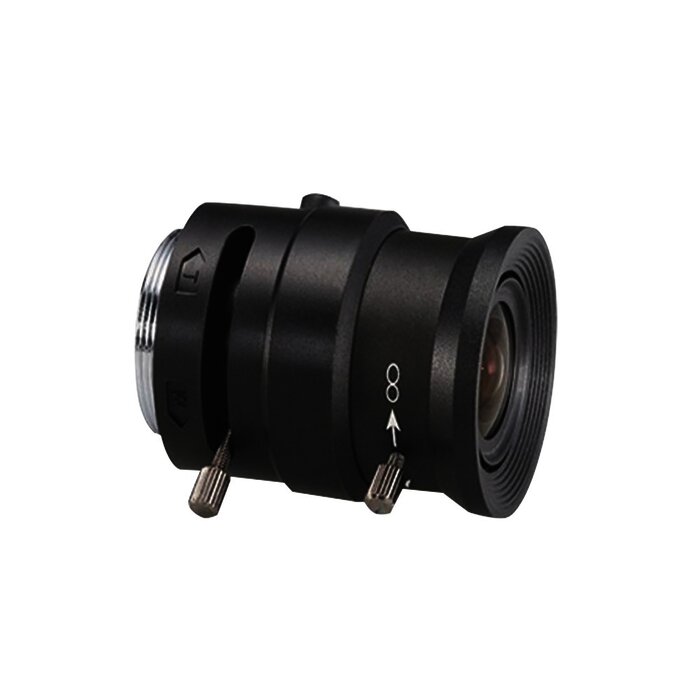 Lente Varifocal 3.5-8mm / Iris Manual / Formato 1/3 / Ideal Para Camaras Analogicas hasta 1200 TVLs