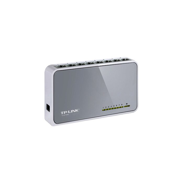 Switch de escritorio 8 puertos 10/100 Mbps