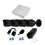 KIT TurboHD 720p / DVR 4 Canales / 4 Cámaras Bala (exterior 2.8 mm) / Transceptores / Conectores / Fuente de Poder Profesional