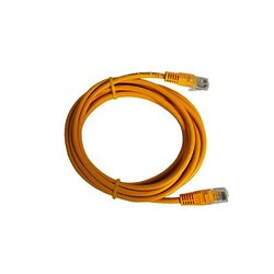 Cable de parcheo UTP Cat6 - 3.0m. - Amarillo