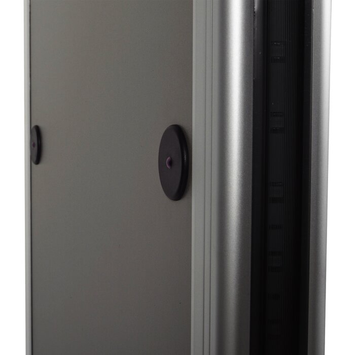 Detector de Metales de 18 zonas/ Uso en Interior/Programación con Control Remoto / Contador de Personas