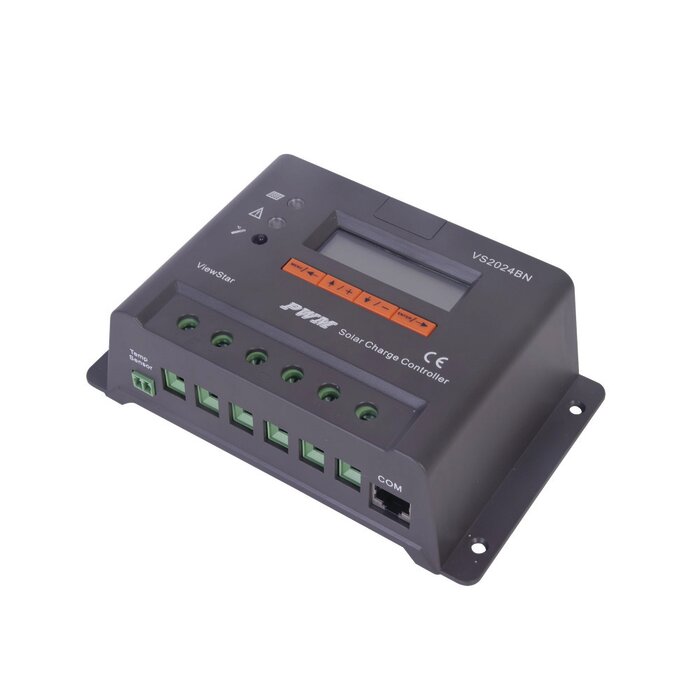 Controlador Solar de Carga y Descarga 12/24V 20A con Display