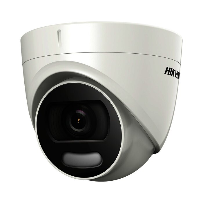 Domo TURBOHD 5MP / Imagen a color 24/7 / Lente 2.8 mm / 20 mts Luz Blanca / Exterior IP67 / WDR 130 dB