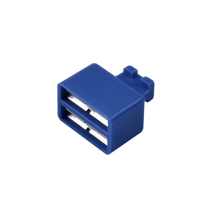 Clip de Puente, Para Uso con Regletas S66 de Siemon, de 1 par, Color Azul