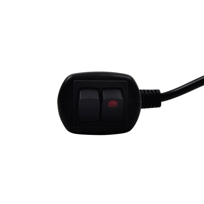 Burbuja LED giratoria de color ámbar, 9 LEDs, montaje magnético