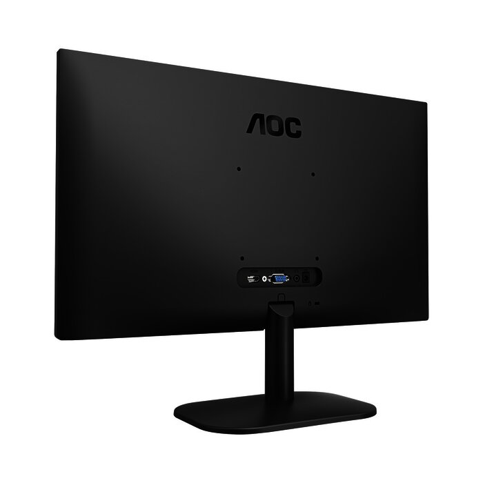 Monitor LED de 23.8" VESA, Resolución 1920 x 1080 Pixeles, Entradas de Video VGA/HDMI. Panel IPS LCD Backlight LED. Ultra Delgado