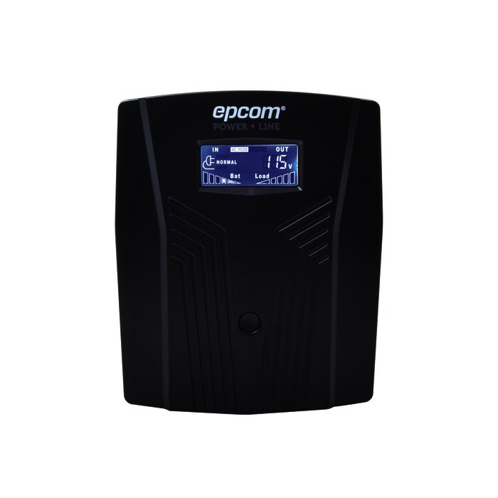 UPS de 1200VA/720W / Topología Línea Interactiva / Entrada y Salida 120 Vca / Regulador de Voltaje AVR 80-150 Vca / Clavija NEMA 5-15P / 6 Tomas NEMA 5-15R