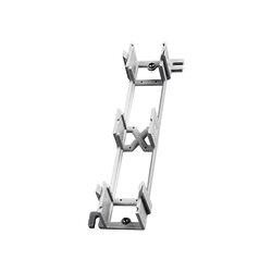 Montaje de Pared para Panel de Parcheo de 12 puertos, Color Blanco