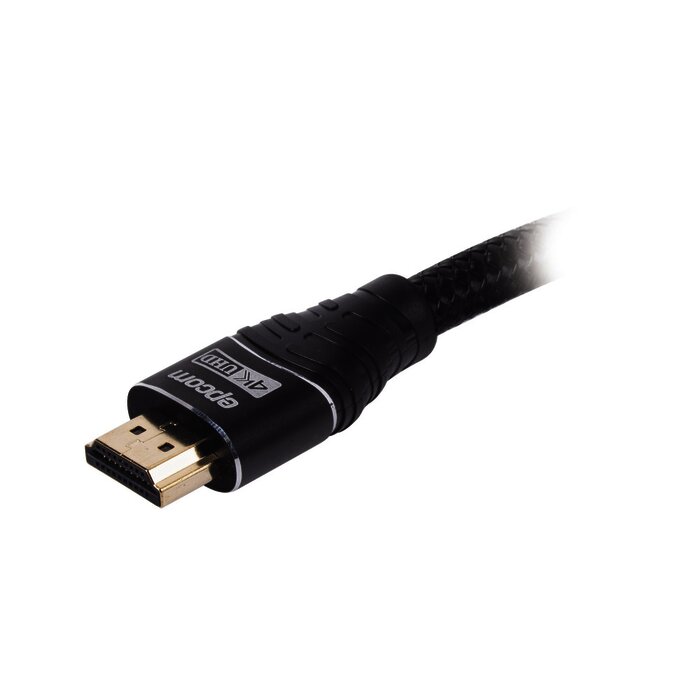 Cable HDMI versión 2.0 redondo de 1m (3.2 ft) optimizado para resolución 4K ULTRA HD