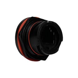 Jack Reforzado "Ruggedized" MAX, Cat6, Para Uso Industrial o Exterior, Protección IP67