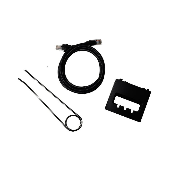 Teléfono IP para Call Center para 2 lineas SIP con soporte para diadema, pantalla LCD de 2.8 pulgadas a color, PoE