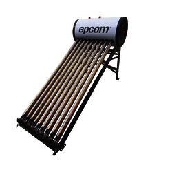 Bóiler Solar de Baja Presión con 9 Tubos de Vacío de 90 L