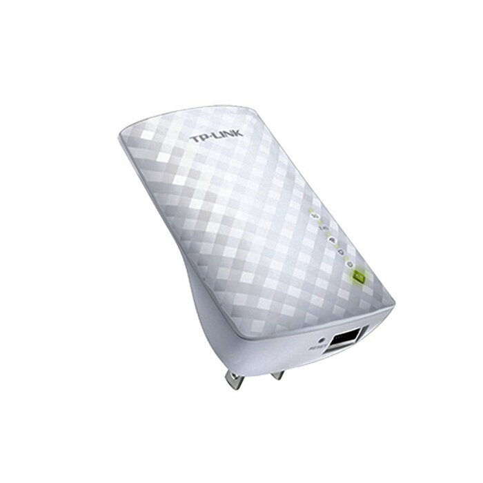 Repetidor / Extensor de Cobertura WiFi AC, 750 Mbps, doble banda 2.4 GHz y 5 GHz, con 1 puerto 10/100 Mbps