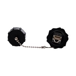 Jack Industrial RJ45 Categoría 6 Blindado, IP67 (Waterproof)