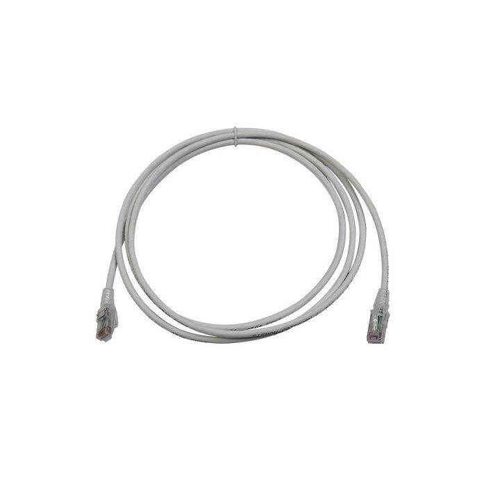 Patch Cord MC6 Modular Cat6 UTP, CM/LS0H, 7ft, Color Blanco, Versión Bulk (Sin Empaque Individual)