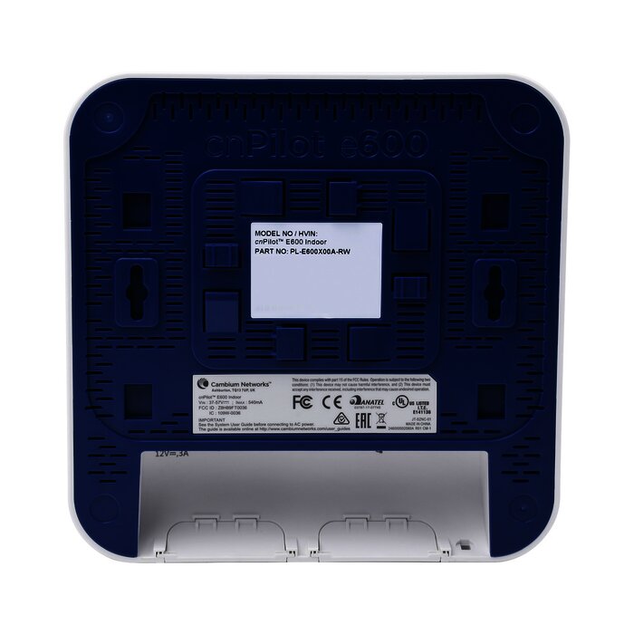 Access Point WiFi cnPilot e600 Indoor para alta cobertura y densidad de usuarios, Doble Banda, Wave 2, MU-MIMO 4X4, antena Beamforming Omnidireccional, hasta 512 clientes