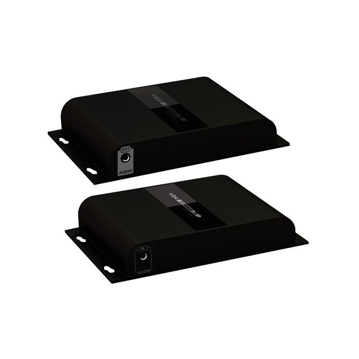 Kit extensor de VGA por UTP 5e/6 para distancias de hasta 100-120 m