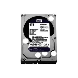 Disco Duro PURPLE de 6TB / 3 AÑOS DE GARANTÍA / Para Videovigilancia