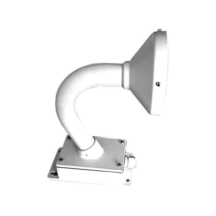 Montaje universal de pared cuello de ganso para cámaras domo y bala con caja de conexiones