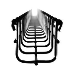 Charola versión light MallaFils 54/50 mm, con acabado Electro Zinc, tramo 3 m