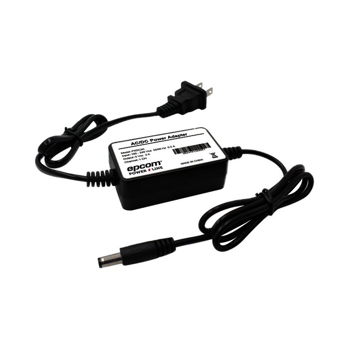 Fuente de poder de 5 Vcd regulado @ 2A; UL; Voltaje de entrada de 100-240 Vca