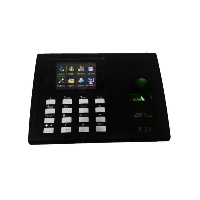 Checador de Huella y Tarjetas para Tiempo y Asistencia con Batería de Respaldo/ Comunicación TCP/IP / Reportes directo a Excel por USB (Función SSR) / Salida de relevador para cerradura