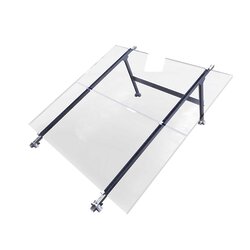 Montaje Universal de Acero para Interconexión de Módulos Fotovoltáicos en Techos de Lámina o Concreto (Ver Compatibilidad).