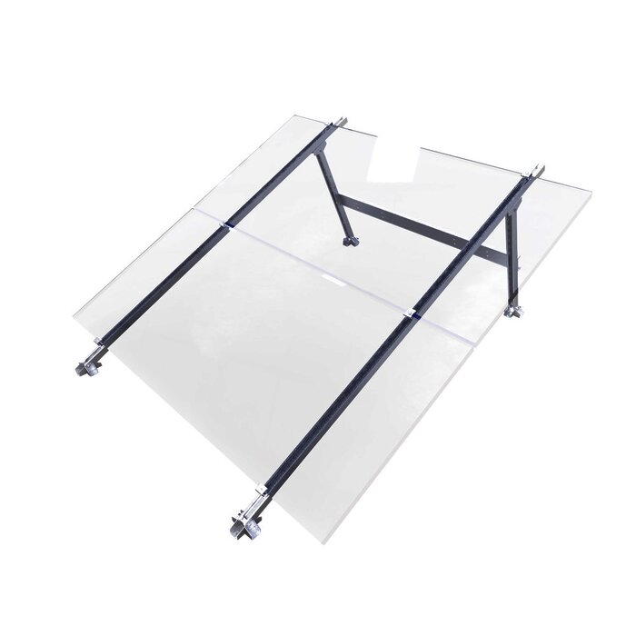 Montaje Universal de Acero para Interconexión de Módulos Fotovoltáicos en Techos de Lámina o Concreto (Ver Compatibilidad).