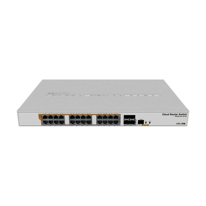 Cloud Router Switch Administrable L3, 24 puertos GIGABIT c/PoE Pasivo Y 802.3AF/AT