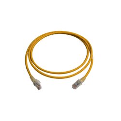 Patch Cord MC6 Modular Cat6 UTP, CM/LS0H, 5ft, Color Amarillo