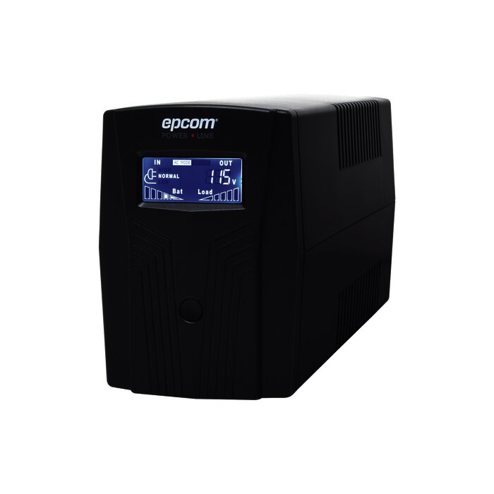 UPS de 850VA/510W / Topología Línea Interactiva / Entrada y Salida 120 Vca / Regulador de Voltaje AVR 80-150 Vca / Clavija NEMA 5-15P / 6 Tomas NEMA 5-15R