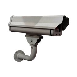 Gabinete antivandálico IP66 incluye calefactor/ventilador con brazo de acero