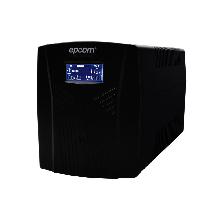 UPS de 1200VA/720W / Topología Línea Interactiva / Entrada y Salida 120 Vca / Regulador de Voltaje AVR 80-150 Vca / Clavija NEMA 5-15P / 6 Tomas NEMA 5-15R