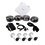 KIT TurboHD 1080p / Hik-Connect / DVR 8 Canales / 4 Cámaras Bala / Cables / Fuente de Poder Profesional