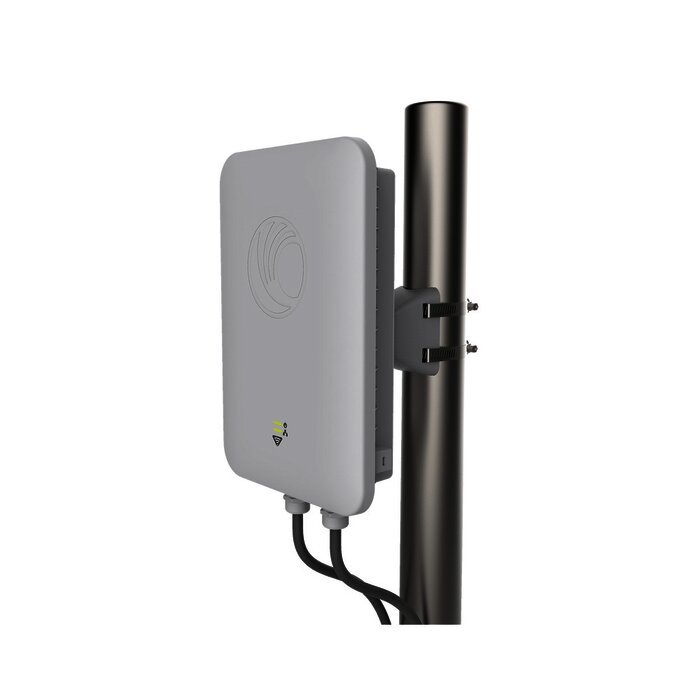 Access Point WiFi Industrial cnPilot e500 de alta capacidad para exterior, IP67, doble banda, antena de 30° y puerto PoE secundario (PL-E500USCA-RW)